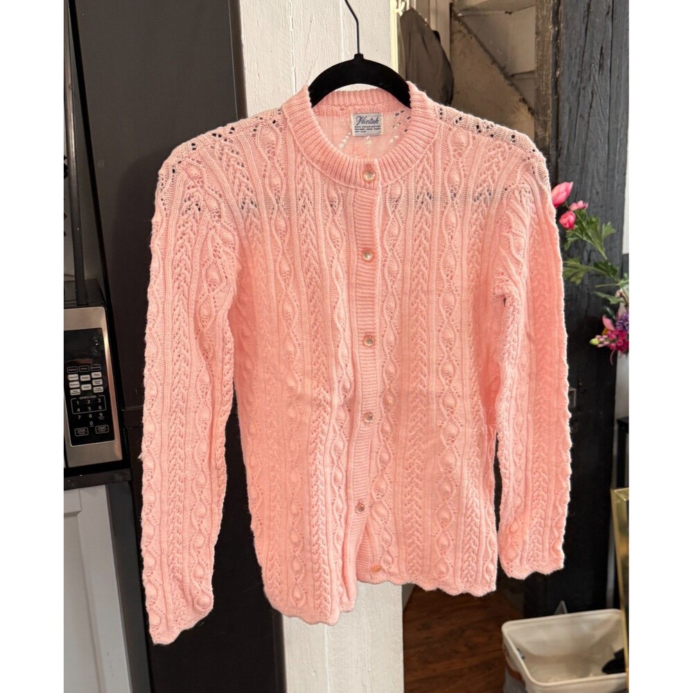 Wintuk - M - Pink Crochet Shall